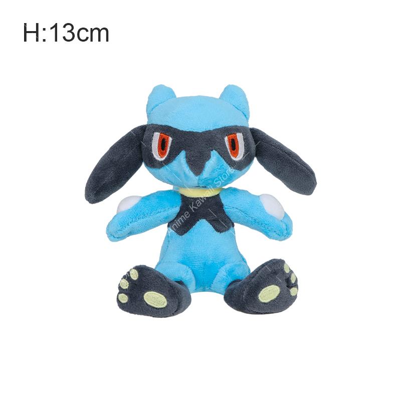 Pokemon Toy Kawaii Mew Cubone Gengar Lucario Zorua Raichu Form Evolution Plush Dolls Cartoon Plushies Best Gift for Kids