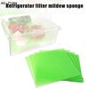 10Pcs/Set Filter Sponge Refrigerator Mat Vegetable Fresh Keeping Mat Fridge Drawer Sponge Mat Kitchen Tool 14.96*11.81 inch