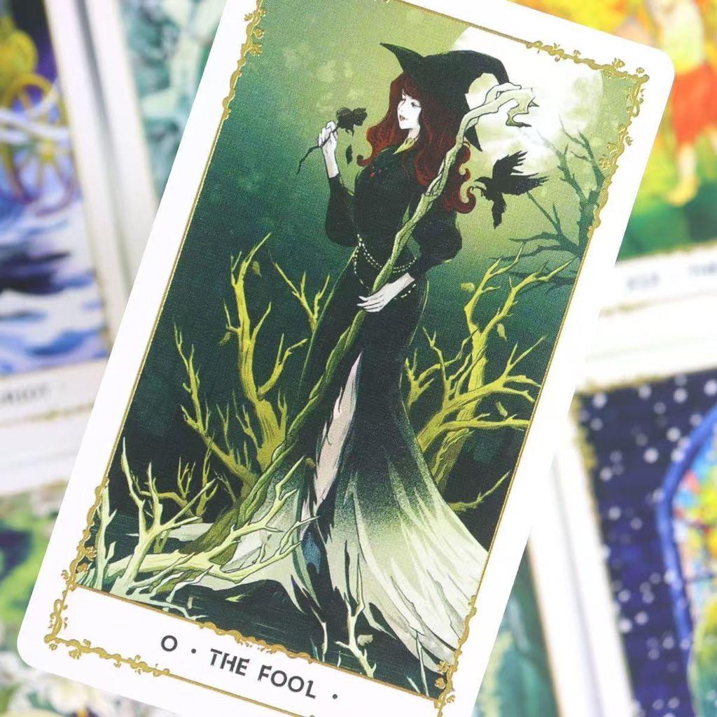 Gioco di carte dei tarocchi Silent Desolate con divertimento interattivo per adulti e adolescenti