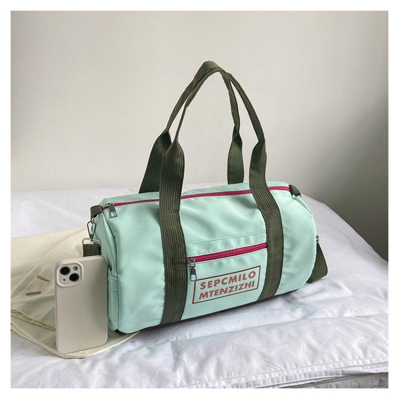 Sports Fitness Bag Short Leisure Travel Bag Girls Crossbody Shoulder Bag Tote Handbag