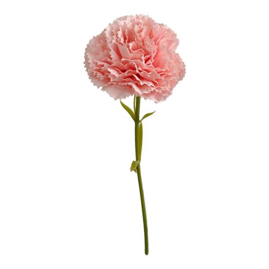 Artificial Carnations, Soft Realistic Faux Blooms, Pastoral Style Floral Arrangement, for Home Wedding Party
