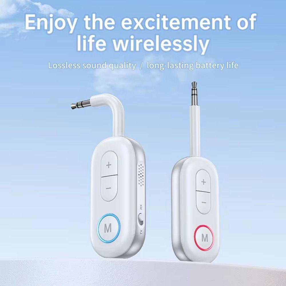 

Mini Bluetooth 5.4 Receiver Transmitter 3.5mm AUX Audio Transmitter Receiver PC чорний