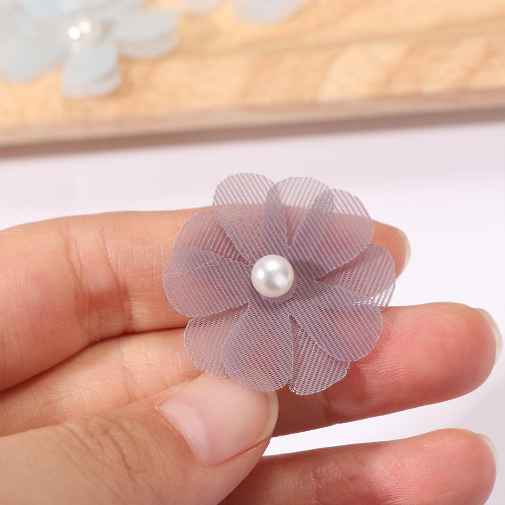 10 stuks Parel Stamens Kleding Decoratie Kunstbloem Kleding Patch Jurk Decoratie