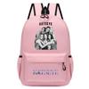 60123-5 Zaino Stampato KATSEYE Unisex per Bambini Zaino Studente Scuola Impermeabile Borsa da Viaggio