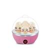 Compact Dual-Layer Stainless Steel Egg Steamer & Breakfast Maker