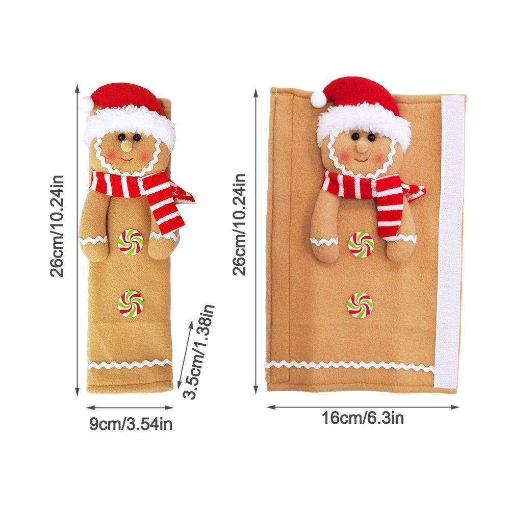 Gloves Refrigerator Door Handle Cover Warmer Car Safety Belt Covers  Winter