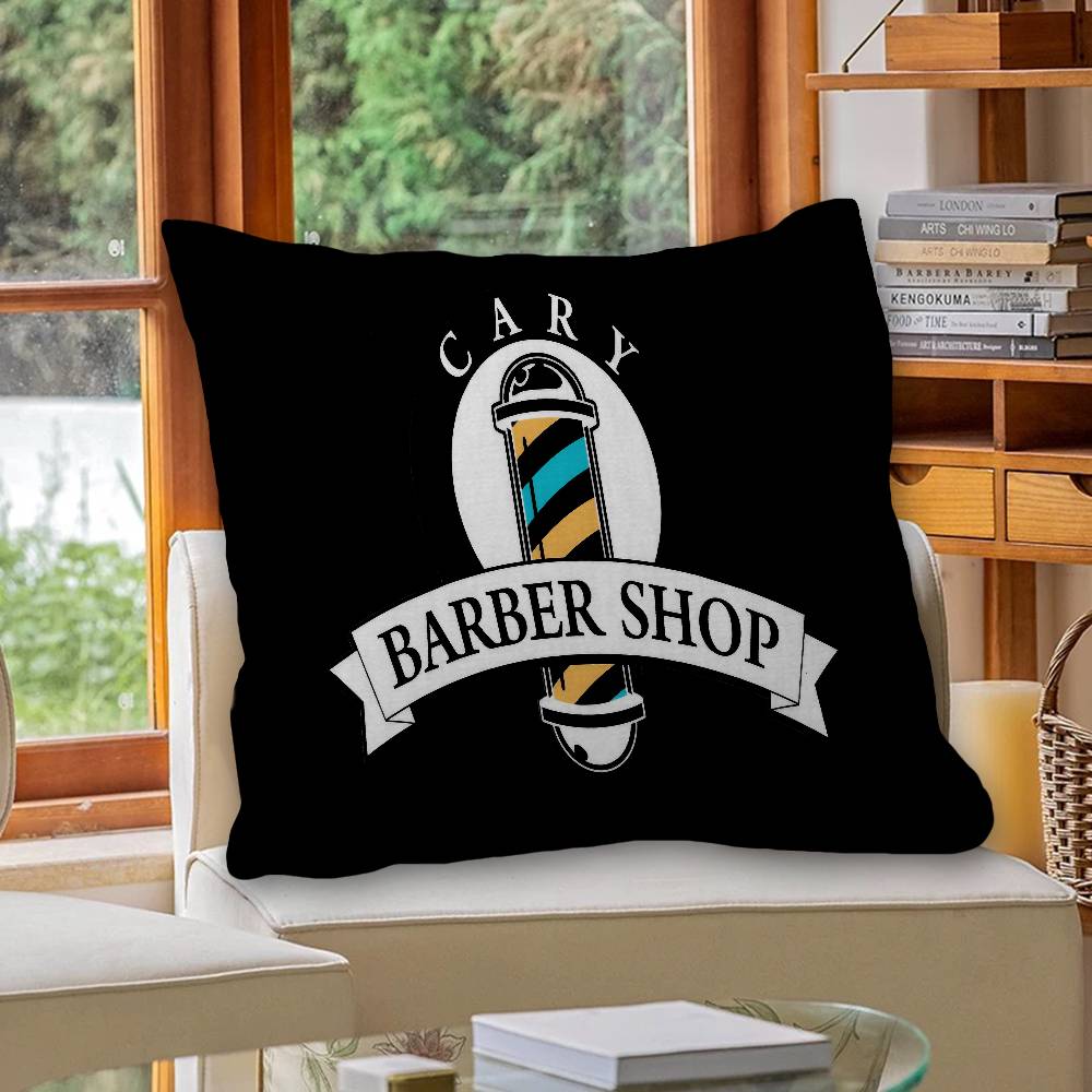 Barber Shop Stitch Lucky Dragon Pillow Cover Sofa Cushion Cover Home Room Decoration Children Gift