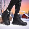 Women Snow Boots Platform Winter High Quality Warm Snow Boots Outdoor Waterproof Hiking Shoes Lace-up Comfortable Ankle Boots