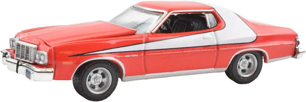 GreenLight Hollywood Series 18 Starsky Hutch 1976 Ford Gran Torino Diecast Vehicle 164 &