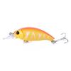 4PCS 7.5CM-8.3G-8#Hard Lure for Rock Fishing, Small Fat Lure, Artificial Bait for Bass, Floating Bait for Snakehead and Bass