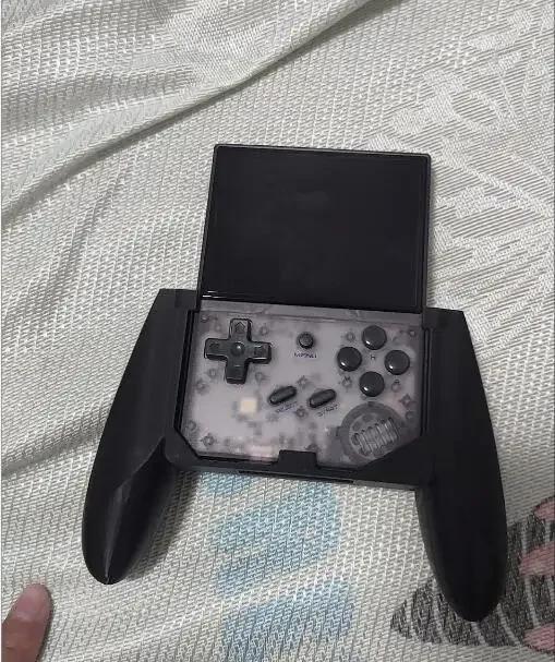 For Anbernic RG35XX Gamepads Grip Handle Palm Grip 3D Printing Game Console Hand Gamepads Grip Palm Base Bracket Stands