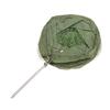 Portable Quick-Drying Nylon Mesh Steel Ring Folding Fishing Net Fish Crab Lobsters Mesh Cage Bucket Anti-Jump Storage Bag
