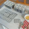 1Pc Doll House Kitchen Decoration Mini Baking Mold Animal Love Star Pattern Shooting Scene Props