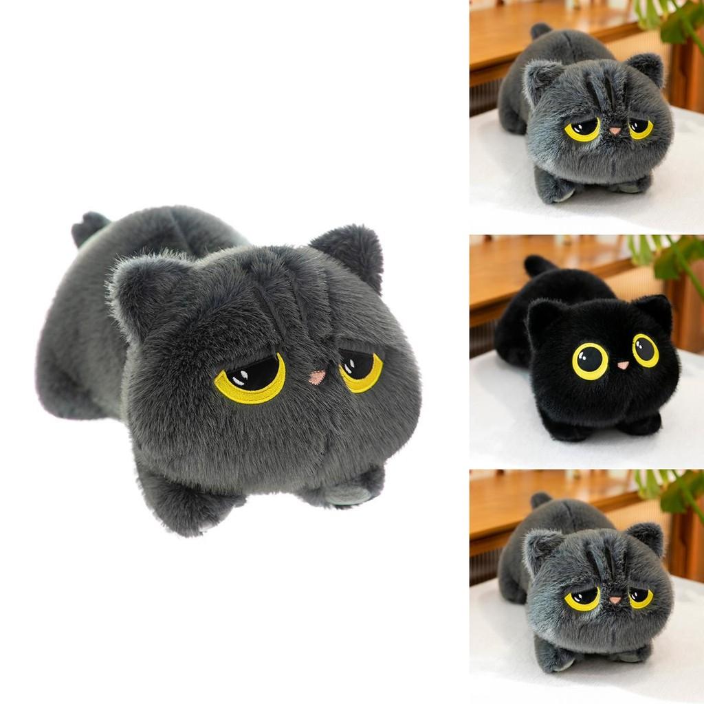 Plush Cat Toy With Pp Cotton Filling For Kids Bedroom Decor