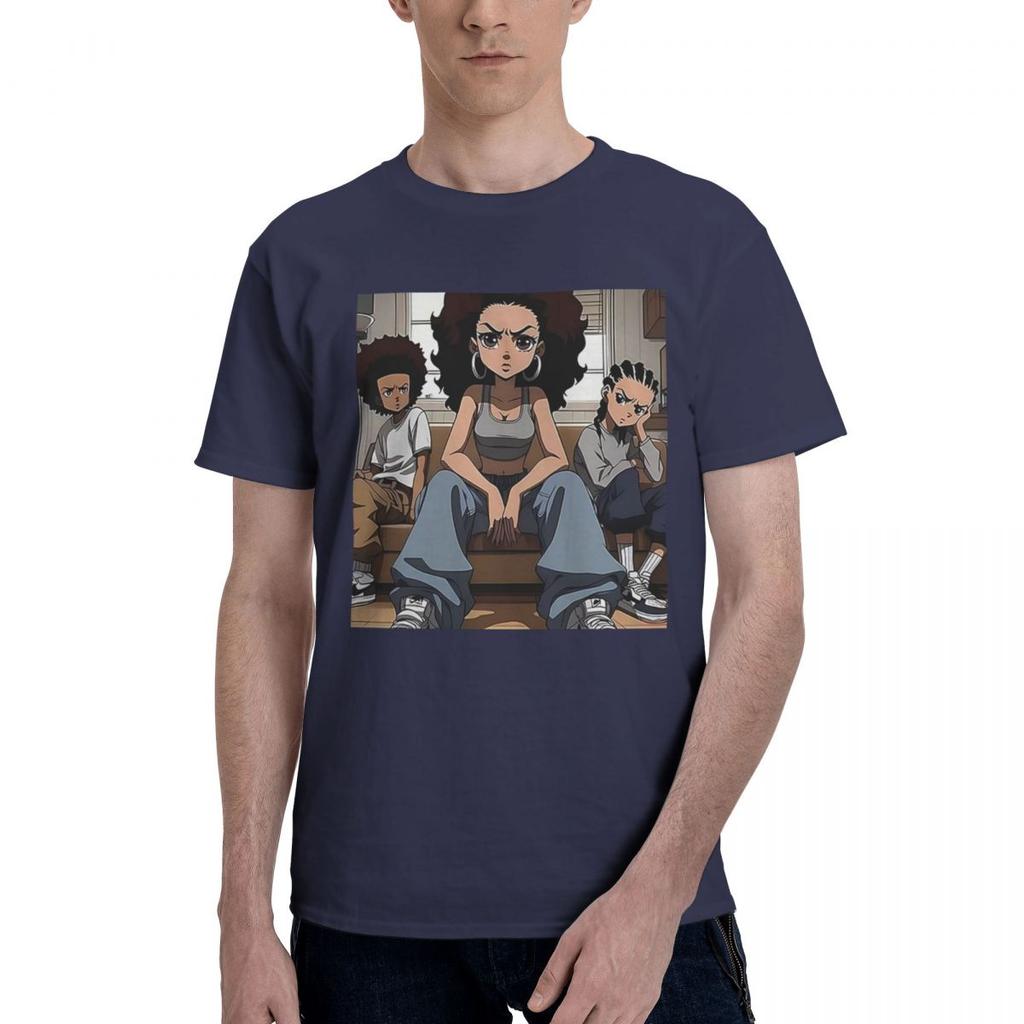 Hip Hop Comicfigur 100% Baumwolle Lässig Atmungsaktiv Bequem Shirt Lustige Herren T-Shirts Herren Oberteile