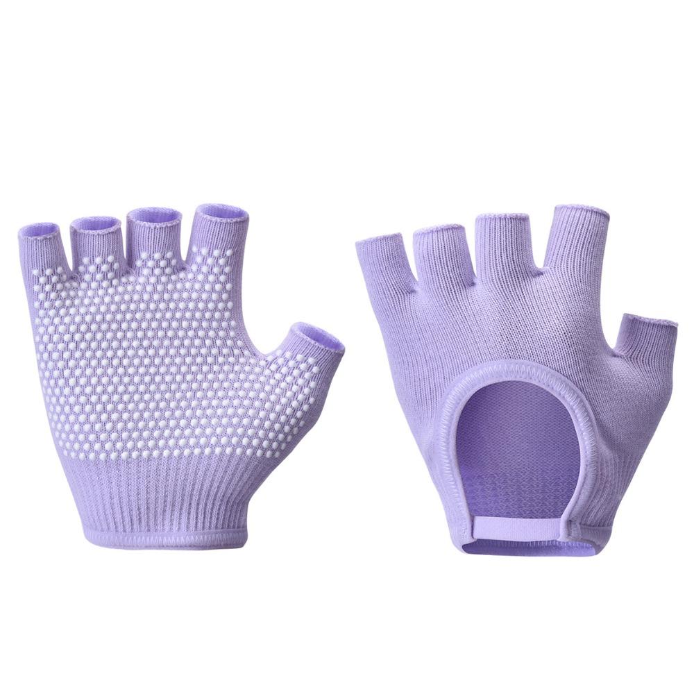 Warm Pilates Gloves Multicolor Gym Fitness Gloves Bicycle Mittens Half Finger Yoga Gloves  Outdoor
