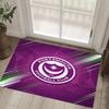Portsmouth FC Design Crystal Velvet Carpet Cozy Non?Slip Printed Rug For Bedroom Living Room Entrance