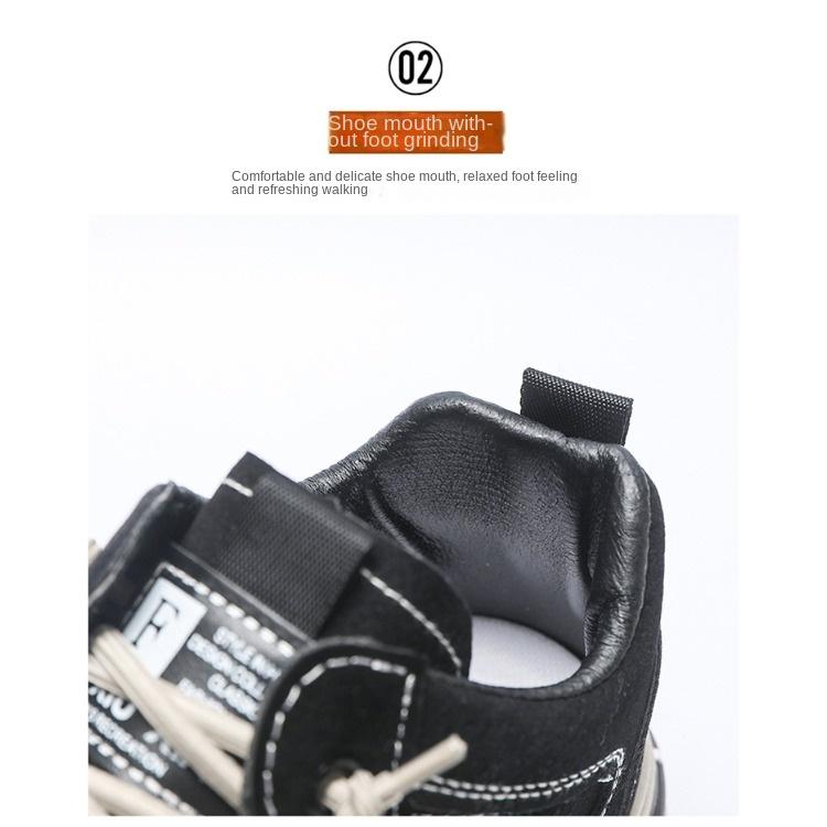 Spring Permeable Cargo Shoes Men's Trend All-match Sports Casual Shoes Platform Shoes Daddy Tide Shoes