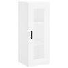 Highboard White 34.5 x 34 x 180 cm Particleboard