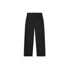 FILA Solid Color Loose Fit Knit Casual Pants Women bottoms Black F11W319606F-BK