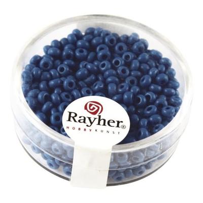 Rocailles, 2.6 Mm Ø, Opaque, Turquoise, 17 G Box