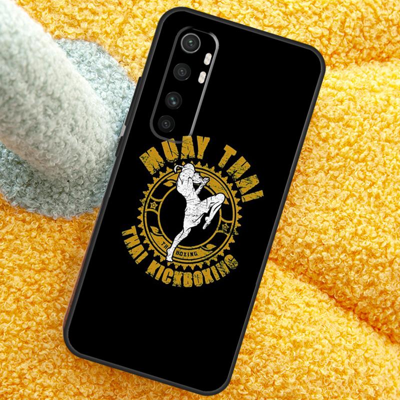 Muay Thai Fight Boxing Case For Xiaomi 13T 14T 15T Pro 14 15 Ultra 17 Pro Max Cover For POCO F7 X7 Pro F5 F6 X5 X6