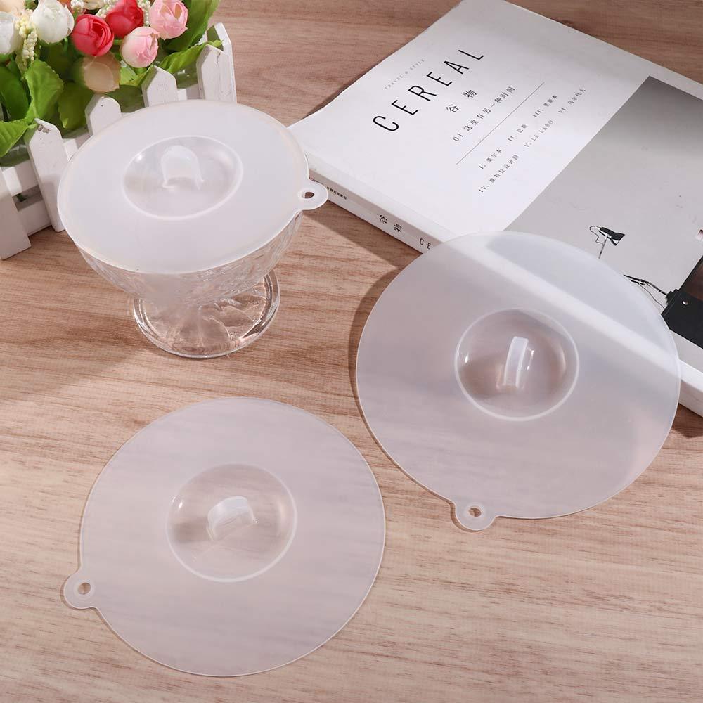 Seal Lid Kitchen Gadgets Heat-resistant for Glass Mugs Cup Lids Cup Seals Bowl Cover Cup Cover