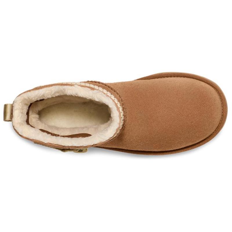 UGG Short Snow Boots Women's Chestnut Sneakers 1158197-CNTY