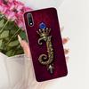 For Realme 3 Pro Case Transparent Luxury Crown A-Z Letters 2D Flat Pattern Soft Phone Case For Realme 3Pro RMX1851 Cover