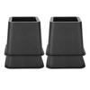 4Pcs Set 3  Furniture Raisers Adjustable Bed Chair Riser Wide Feet Lift Stands