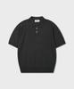 AMFEAST Essentials Polo Half Knit Charcoal