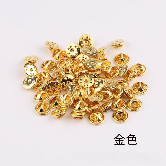 Butterfly Buckle, Lancet Needle, Butterfly Hat Buckle Needle, Hardware Accessories, Metal Jewelry Accessories, Electroplating Pickling Needle Buckle