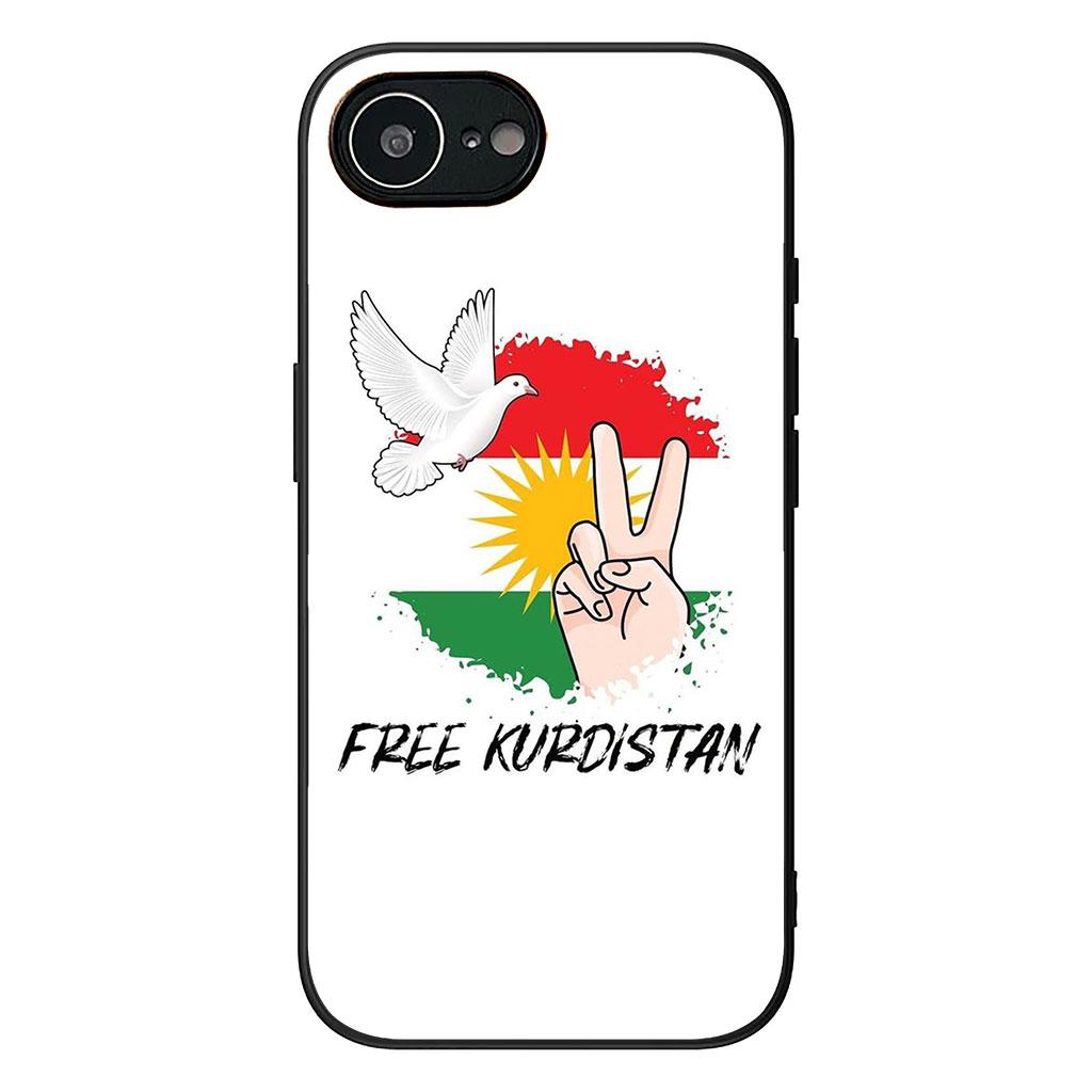 

Cover for Apple iPhone 16 15 14 Plus 13 12 Mini 17 Pro Max + ProMax 16E Air Casing Phone Case Kurdistan Flag iPhone 15 Pro