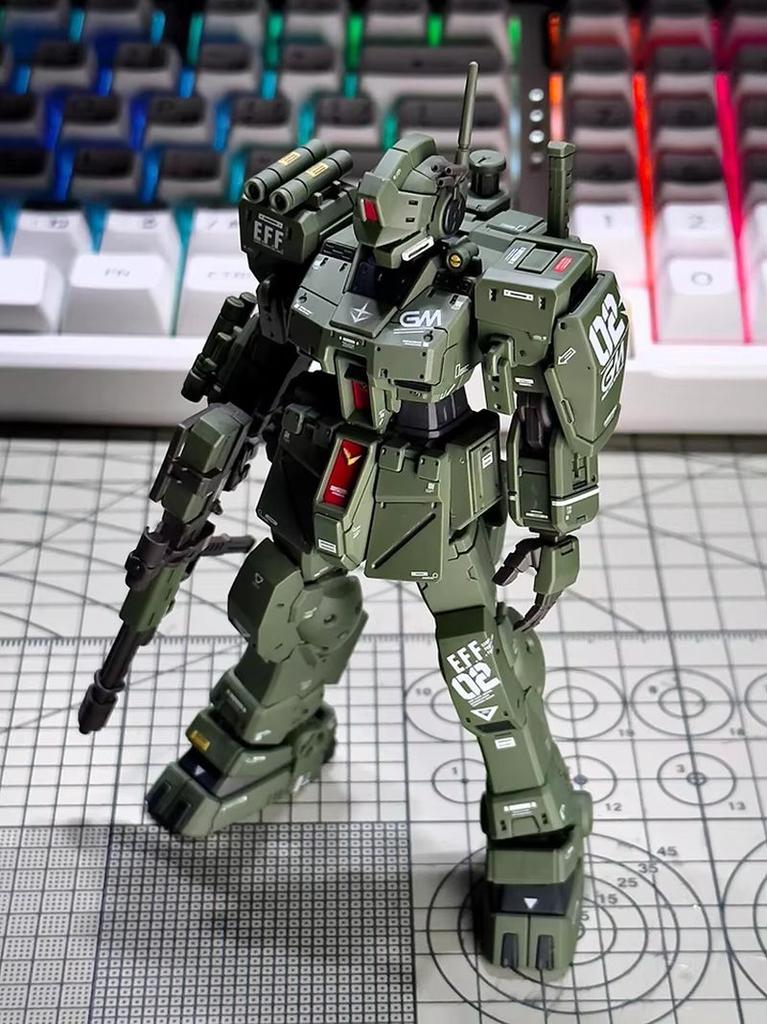 XFS HG Rgm-79s Gm Spartan 1/144 Scale Assembly Model Kit Action Figure Decorative Plastic Hobby Doll Toys Collect Ornament Gifts