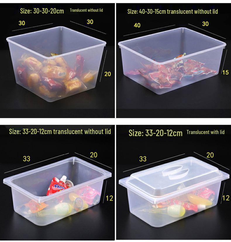 Transparent Plastic Display Box for Bulk Dried Fruit, Candy, Snacks