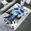 2026 NEW Blue Exorcist Carpet Rug for Living Room Bedroom Home Sofa Decoration,Kids Play Non-slip Floor Mat