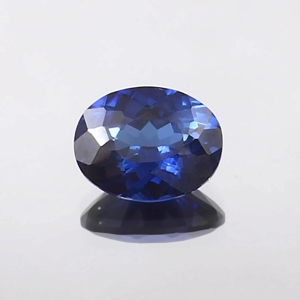 Natural Royal Blue Sapphire Loose Gemstone 12.5 ct Flawless Ceylon Oval Shape September Birthstone