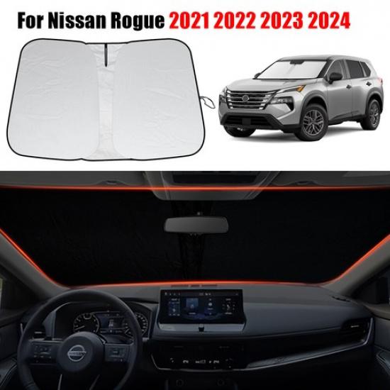 Fit Nissan Rogue 2021-2025 Car Front Windshield Sun Shade sun screen windshield