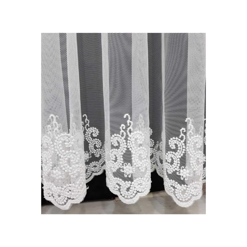 Issa Tulle Curtain Řecká sukně vzorovaná častá baterie 1 E 3