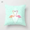 Mint Green Cushion Cover Geometric Printing Pattern Pillowcase 45*45Cm Living Room Bed Square Cushion Cover Decorative