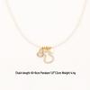 Chinese Fortune Gourd Pendant Pearl Necklace & Bracelet Set: High-End Elegant Collarbone Chain