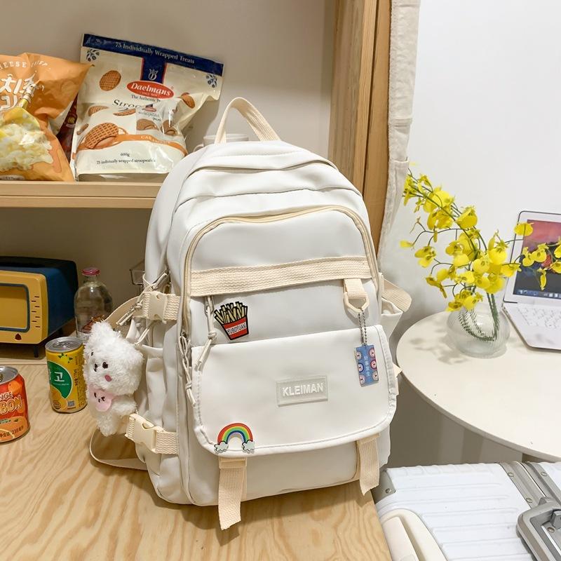 Schoolbag Korean version backpack schoolbag female middle school student junior high school student primary school student 3rd to 6th grade trendy