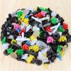 Generic Color Size Random Universal Fender Retainer Clip Vehicle Rivet Door Panel Trim Splash Shield Push Pin Accessories, 200pcs