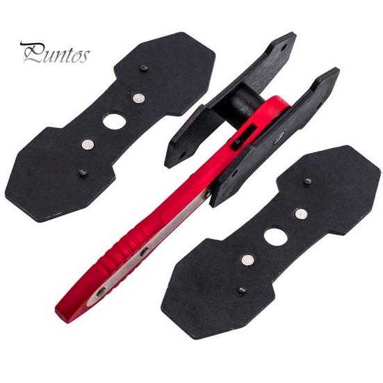 Universal Disc Brake Caliper Compression Tool 360-Degree Ratcheting Easy To Use Caliper Piston Compressor Tool with Hooks Set