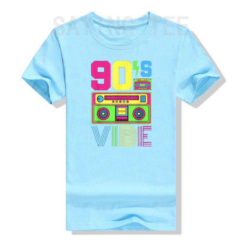 90er Jahre Vibe 1990er Stil Mode 90er Thema Outfit Neunziger Jahre Kostüm T-Shirt Lustiges Grafik-T-Shirt Oberteile Damen Mode Kurzarmblusen