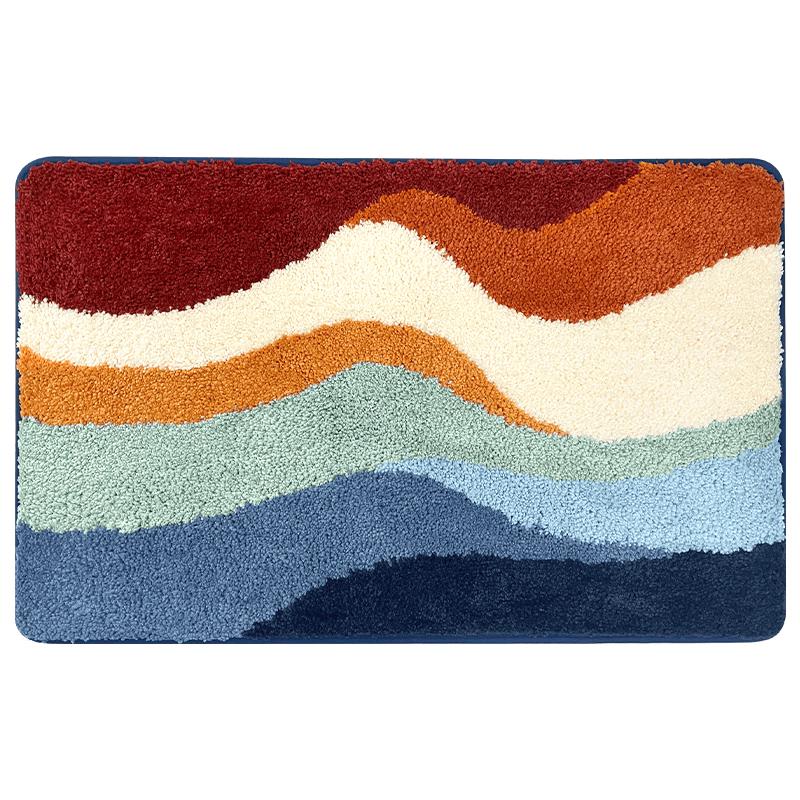 Bathroom Absorbent Anti-slip Floor Mat 50x80cm