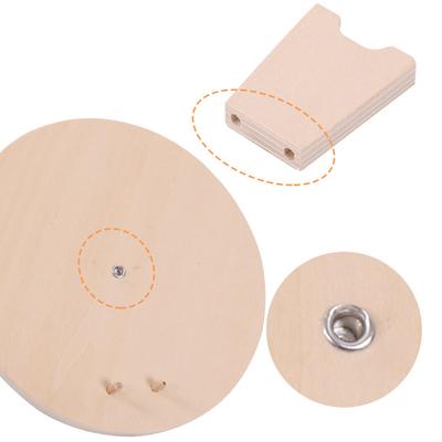 1 PZ Orologio in Legno Giocattoli Educativi per Bambini Cognizione Ora Minuto Orologi Colorati Giocattoli per Bambini Ausilio Didattico Prescolare