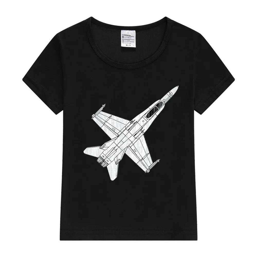 F 18 Hornet Jet Fighter Tshirt Unisex Unisex Military Airplane Graphic Summer Casual Short Sleeve Tops