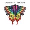 Butterfly Cape with Face Piece and Headband One-Size 3-Piece Set Comfortable