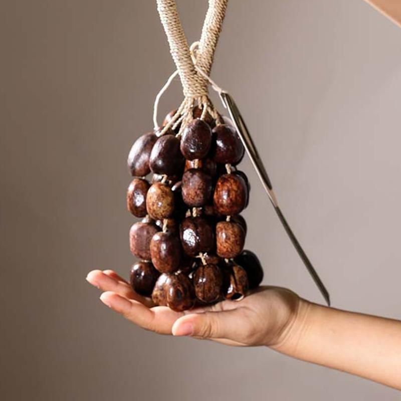 Wind Chimes Natural Seeds Ringing Hand Bell Percussion Rare Musical Instrument Healing Sounds Meditation Accessories